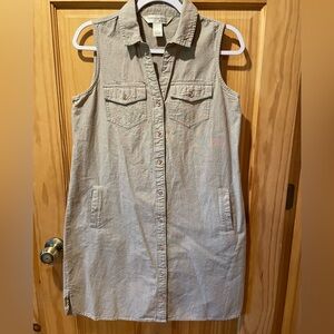 Freedom Trail by kyodan dress with pockets tan size M used/great condition